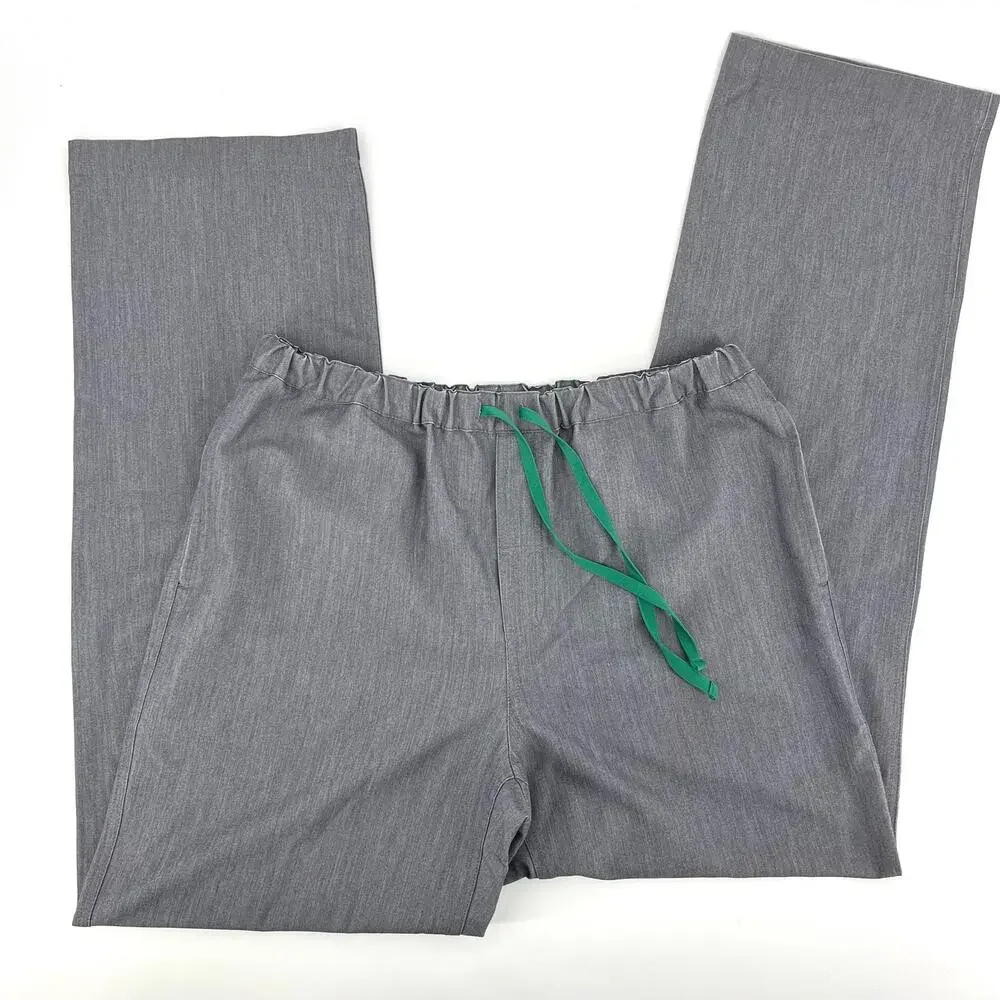 Figs Men's M Medical Scrub‎ Graphite Gray Pisco Pants Drawstring